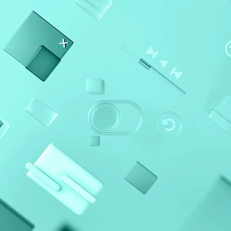 Abstraktes Hintergrundbild in Teal-Farbtönen – TEAL Kanzlei München