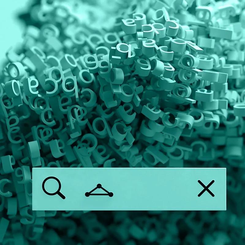 Abstraktes Hintergrundbild in Teal-Farbtönen – TEAL Kanzlei München