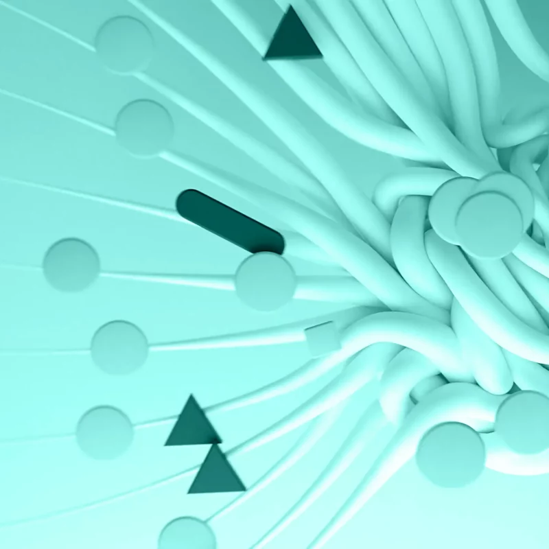 Abstraktes Hintergrundbild in Teal-Farbtönen – TEAL Kanzlei München